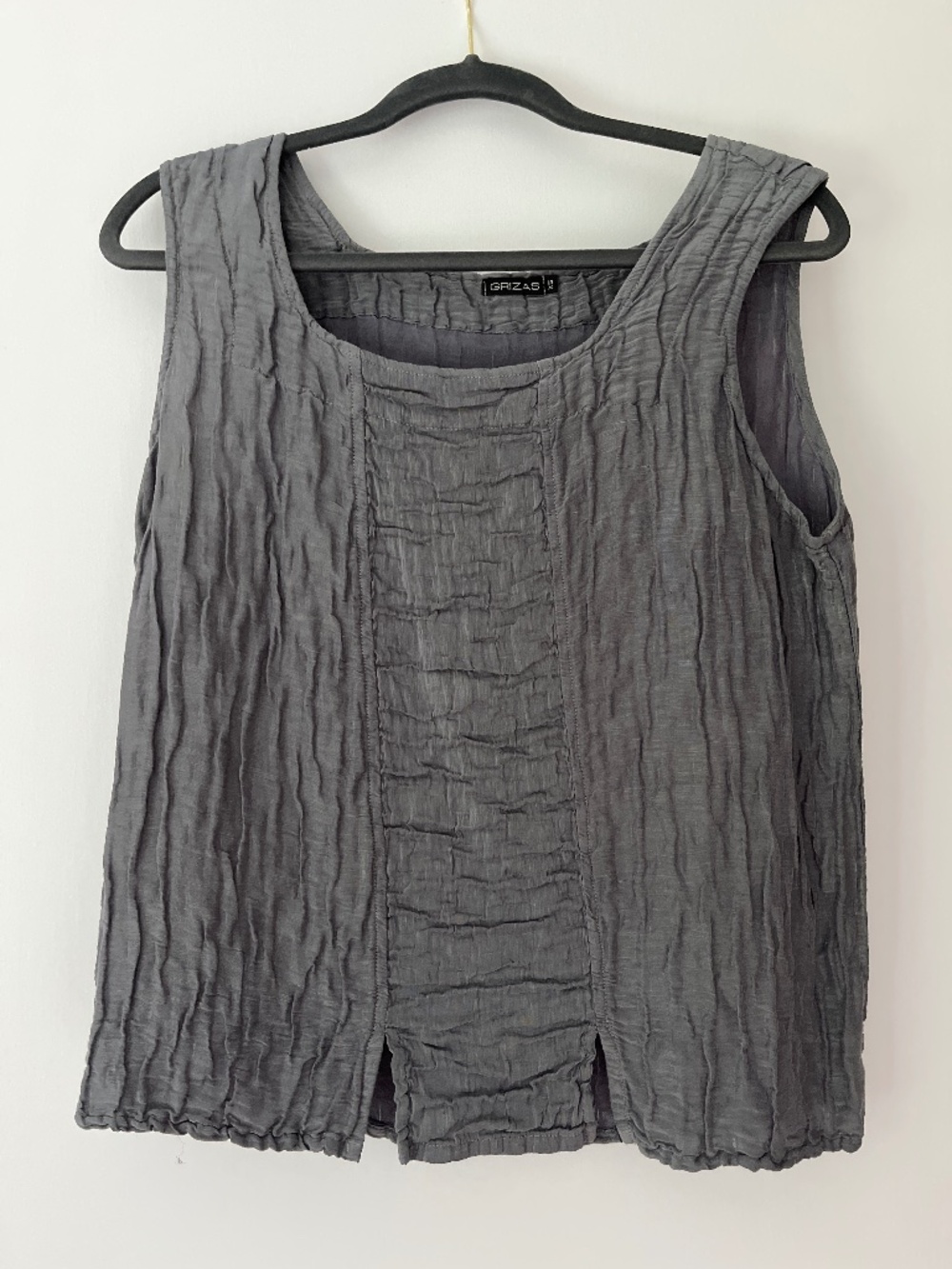 Textured Sleeveless Top